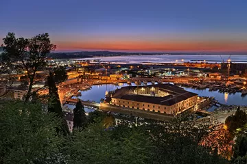 Ancona during night